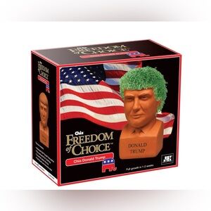 Chia Pet DONALD TRUMP Freedom of Choice Planter Decorative Funny